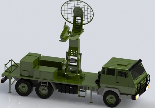 دانلود مدل سه بعدی رادار جنگی در نرم افزار Solidworks