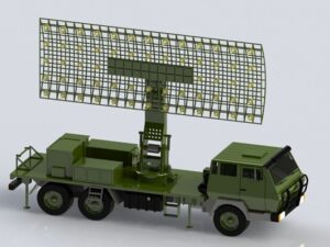 دانلود مدل سه بعدی رادار جنگی در نرم افزار Solidworks