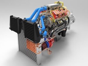 دانلود مدل آماده موتور شورلت V8در نرم افزار Rhino
