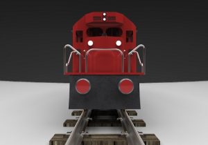۱۷۸- Lokomotive (www.solidcad.ir)