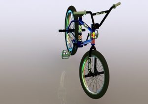 پروژه طراحی دوچرخه در نرم افزار سالیدروک