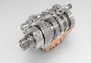 پروژه طراحی گیربکس موتور در نرم افزار سالیدروک