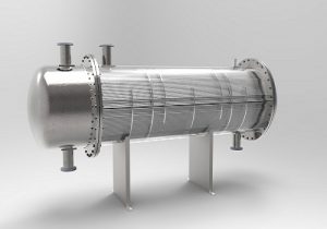 پروژه طراحی مبدل حرارتی در نرم افزار سالیدروک