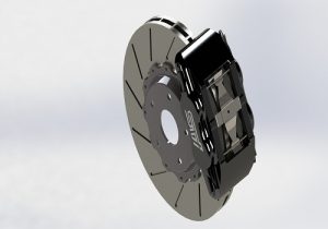 دانلود مدل سه بعدی چرخ و دیسک ترمز در نرم افزار Solidworks