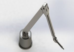 دانلود مدل سه بعدی بازوی مکانیکی ربات در نرم افزار Solidworks