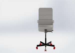 دانلود مدل سه بعدی صندلی گردان در نرم افزار Solidworks
